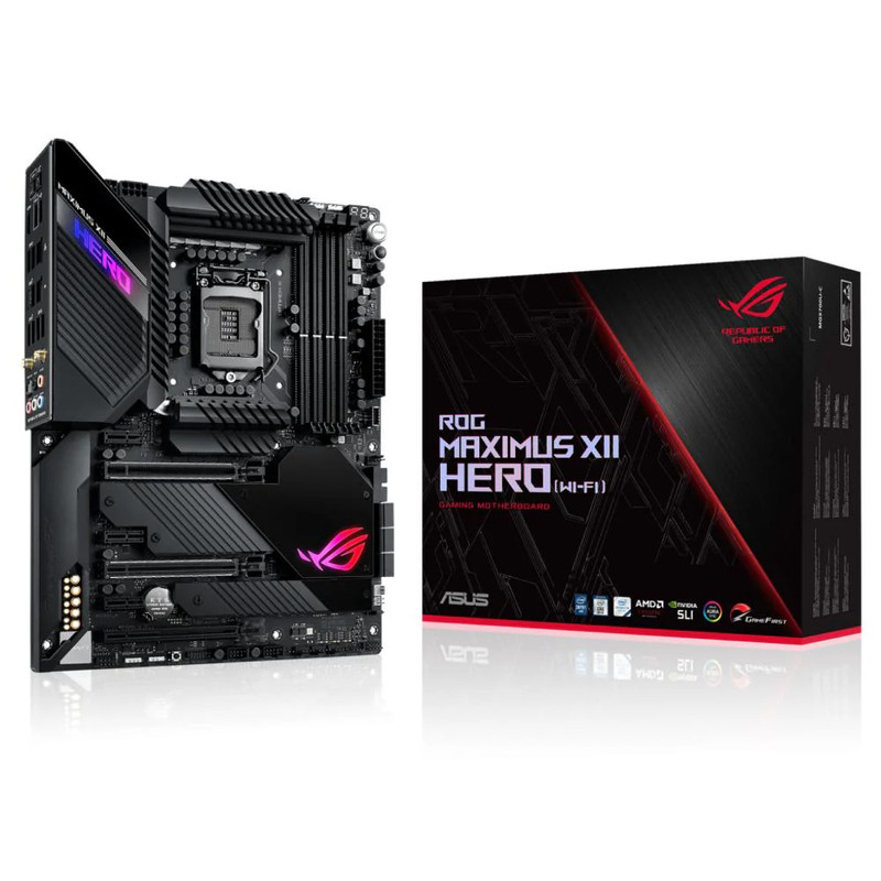 ASUS ROG Z490 Maximus XII Hero - DDR4 LGA 1200 Intel Motherboard - اللوحة الأم